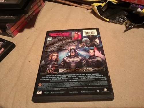 Imagen 2 de 3 de Batman And Robin Dvd 1° Edicion Usa Caja Cartón Orig. Gusx