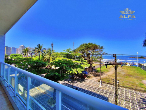 Imagem 1 de 30 de Apartamento Na Praia Frente Ao Mar 3 Suítes 1 Vaga Piscina Pitangueiras Guarujá. - Ap1328
