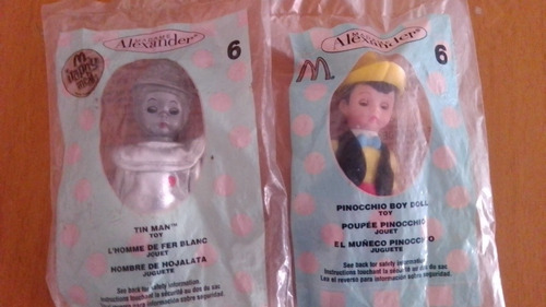 Figuras Madame Alexander Mcdonald's Empaque Selladas 2 Pzs