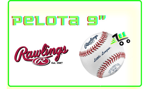 Pelota De 9  Rawlings Para Juego 