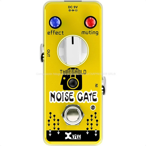 Pedal Reductor Puerta Ruido Noise Gate Xvive V11 True Bypass