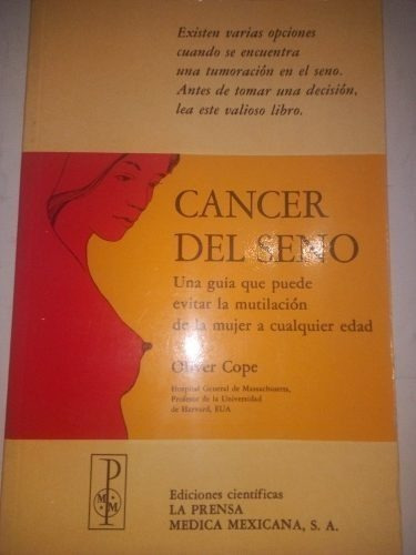 Libro Cancer Del Seno Oliver Cope Especializado Buen Estado