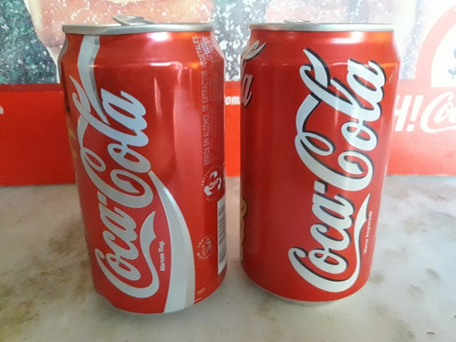 Coca Cola 2 Latas Verano Al Rojo Vivo, De 97 Y 99,precio X2 (Usado)