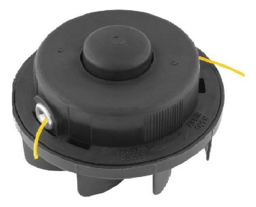 Carretel Fio De Nylon P/ Aparador De Grama Garthen 1000 1500 Cor Preto