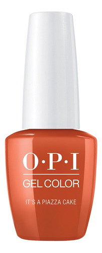 Opi Esmalte De Uñas Gel Color  It's A Piazza Cake Color Rojo