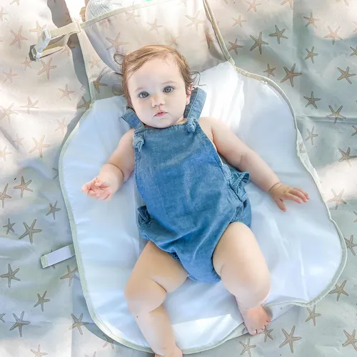 Cambiador bebe con bolsillos new arrivals