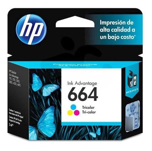 Cartucho Hp 664 Color