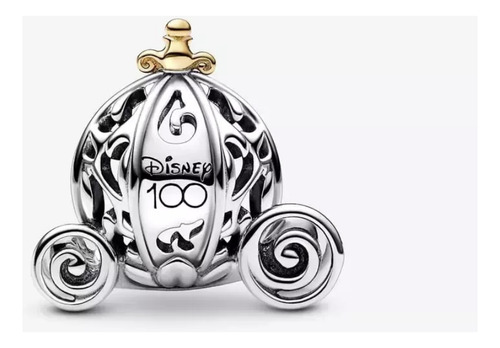 Charm Disney Plata 925 Carroza De Cenicienta Pandora