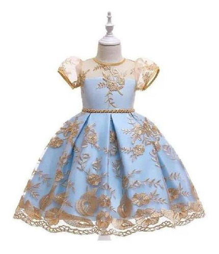 Elegante Vestido De Novia De Princesa Para Fiesta De Niña De