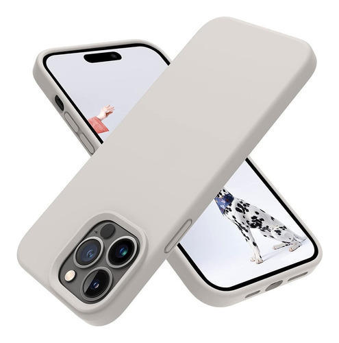 Funda Para iPhone 14 Pro Max De Silicona Resistente Piedra