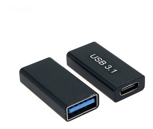 Convertidor De Tipo C Hembra A Usb 3.0 Hembra Otg Pc Celular