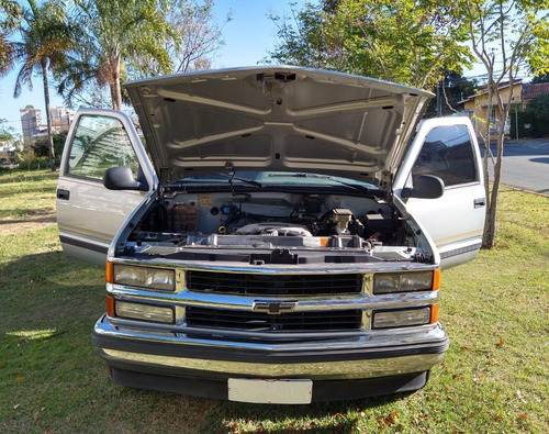 Imagem 7 de 15 de Silverado 1998 4.1 6cc Kit Gas 25mt Roda Liga16 Abs Raridade