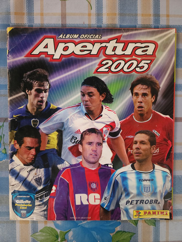 Album De Figuritas Torneo Apertura 2005 - Buen Estado (Usado)