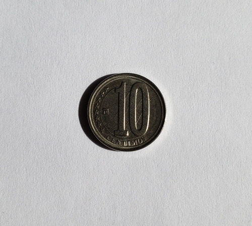 Moneda Venezuela 10 Céntimos 2009 Unc