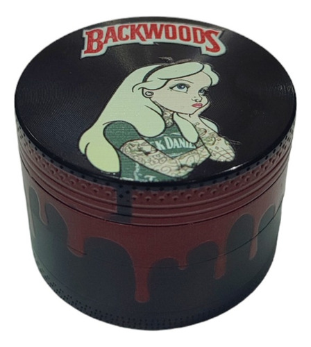 Grinder Trillador Rascador Backwoods 4 Pisos Recolecta Polen