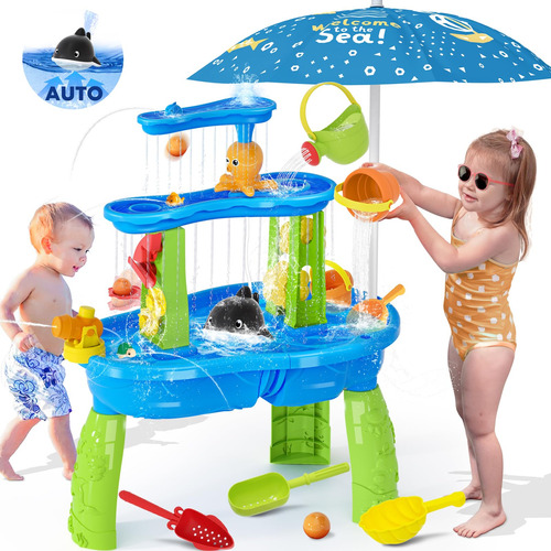 Mesa De Agua Automática Para Niños De 3 A 5 Años, Mesa D.