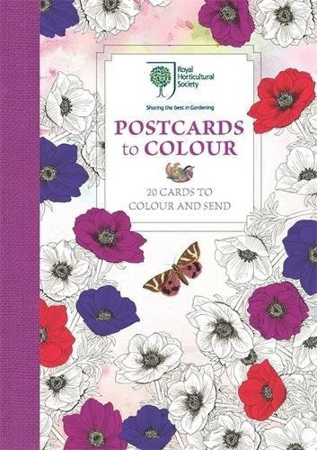 The Royal Horticultural Society Postcards To Colour 20 Cards