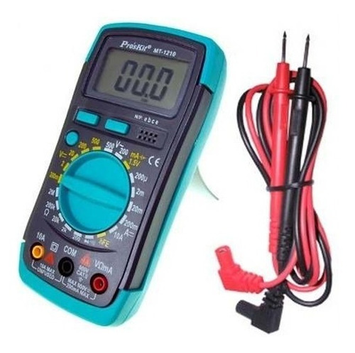 Multímetro Profesional Tester Proskit Mt-1210 Digital Mide Voltaje Ac Dc Diodos Resistencia Amperaje