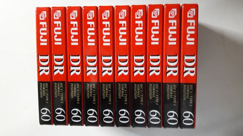 Cassette Fuji Dr 60 Nuevos X 10 Unidades