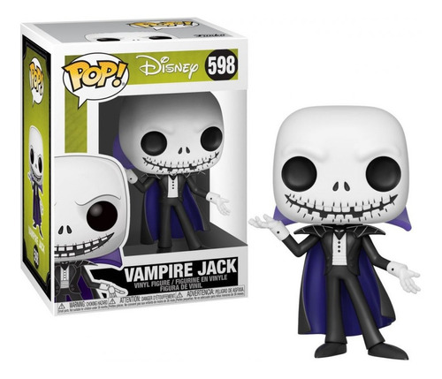 Funko Pop! Disney - Vampire Jack - Exclusivo Original #598