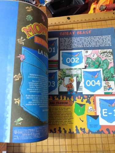 Imagen 3 de 6 de Álbum Monstruos De Bolsillo Completo