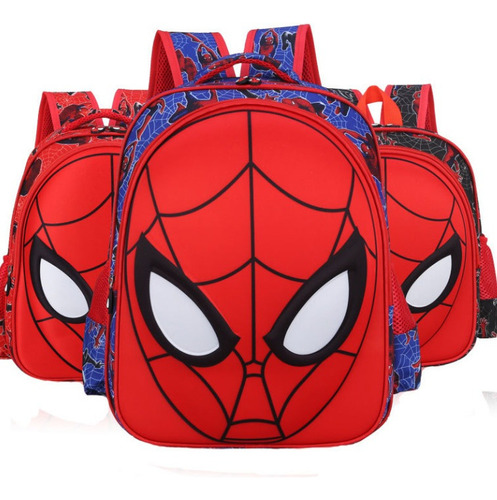 Mochila Spiderman Grados 3-6 Estudiantes De Primaria