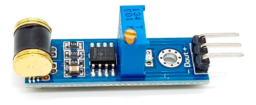 Mgsystem Sensor Vibración 801s Alta Sensibilidad Arduino