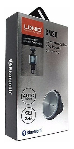 Kit Cargador Y Auricular Manos Libres Bluetooth Ldnio Cm20