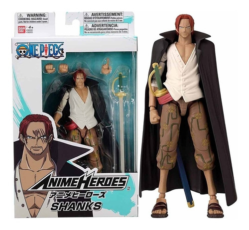 Shanks One Piece Anime Heroes Bandai