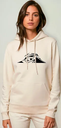 Hoddie Buzo Capota Mujer Yoda Escondido Star Wars