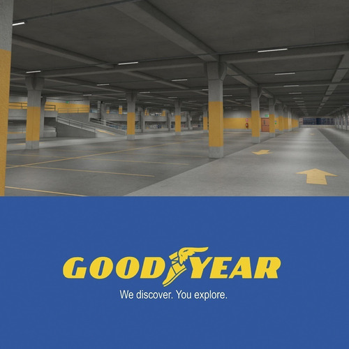 Imagen 5 de 10 de Combo Latex 20lt Goodyear Int Enduido + Fijador + Rodillo