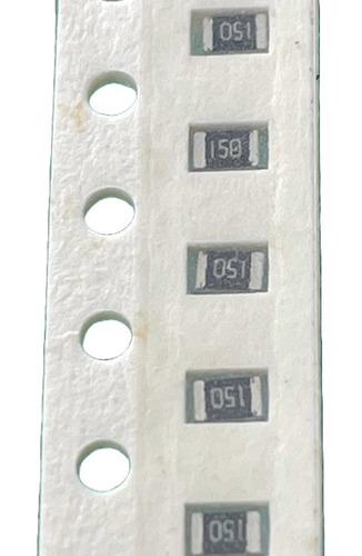5x Resistor 15r 0805 5% Smd 1,25x2mm