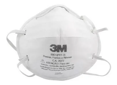 Barbijo Mascarilla Respirador Tapaboca 3m Pff2 8801 Pack10u