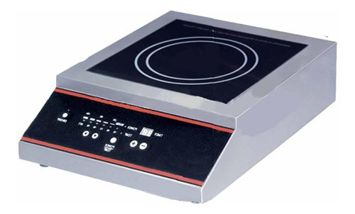 Parrilla Eléctrica Migsa Ic-2500 Cocina Cocción Industrial Color Gris