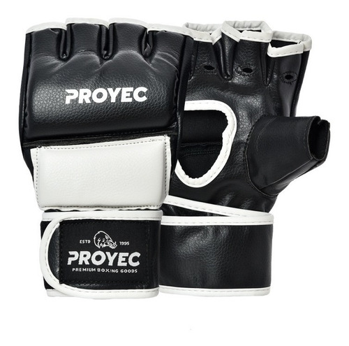 Imagen 1 de 5 de Guantesproyec Mma Dedos Muay Thai Importado Artes Marciales