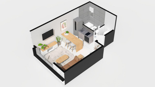 Departamento Dos Ambientes A La Venta En Wilde Centro