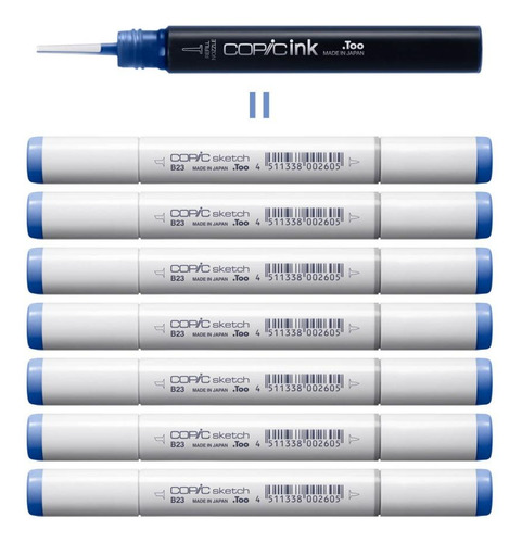 Refil Tinta Marcador Copic Ink 12 Ml Cool Gray 8 C8