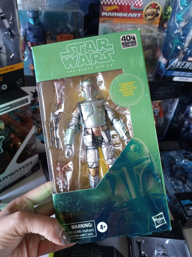 Star Wars The Black Series, Boba Fett Carbonized (Usado)
