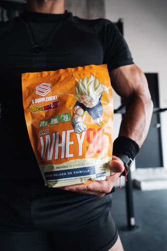 Proteína Pro Whey90 Dragon Ball Z 900gr S Supplement