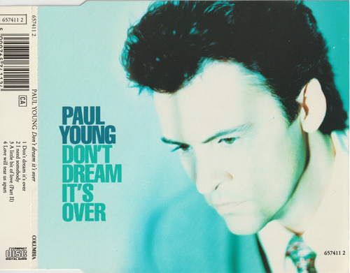 Paul Young Don't Dream It's Over Cd Single 1991 Austria