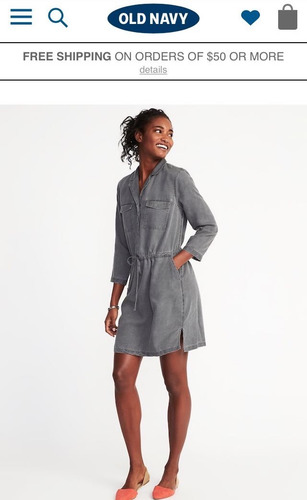 Old Navy Vestido De Mezclilla Color Gris Talla S Queda A M | Envío gratis Old Navy Vestido De Mezclilla Color Gris Talla S Queda A M | Envío gratis