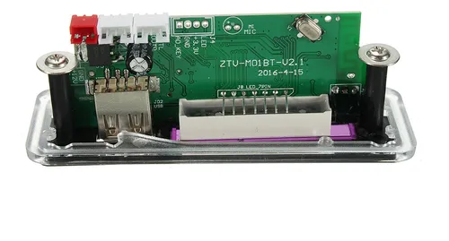 5 Unids M01bt69 12 V Inalámbrico Bluetooth Mp3 Wma Decodific