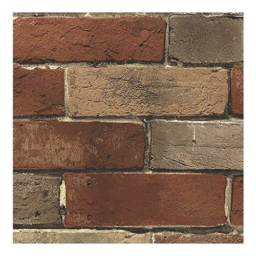 Fondo De Pantalla De Faux Smooth Rust Tuscan Brick Wall