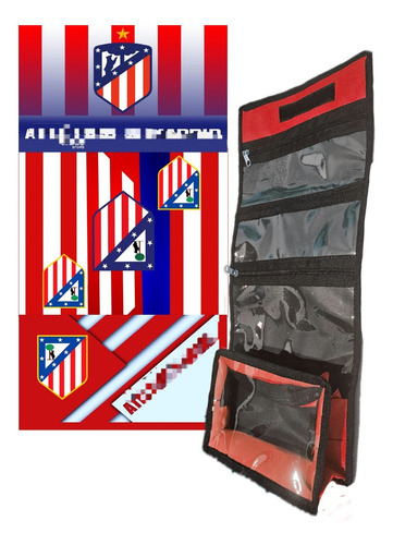 Cartuchera Desplegable Atlético De Madrid Fútbol Equipo Atlético De Madrid C22 Db