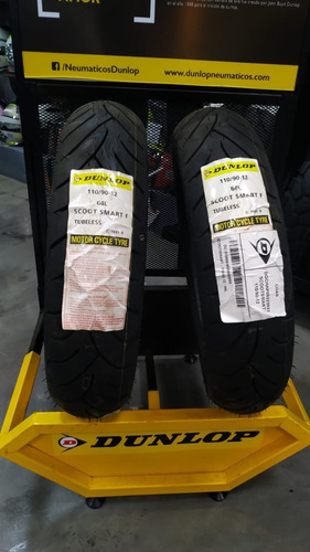 Cubierta 110/90/12 Dunlop Scoot Smart En Sauma Motos