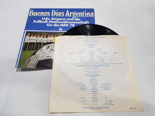 Imagen 4 de 8 de Antiguo Disco Mundial 78 Selección Argentina Mag 58090
