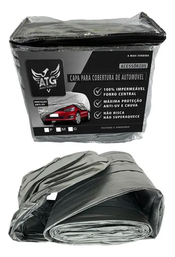 Capa Cobrir Carro Tam P Forrada Gol Bola G2 G3 G4 G5 G6 G7g8