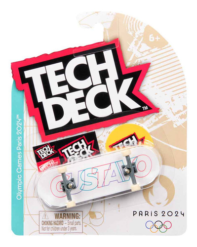 Skate De Dedo Gustavo Coleção Paris 2024 - Tech Deck