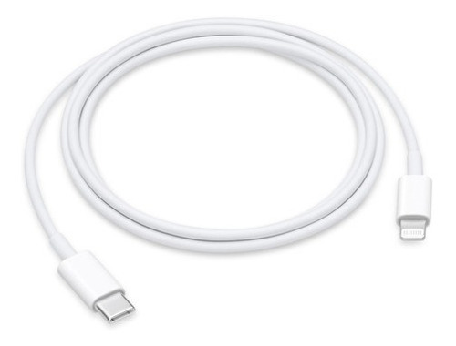 Cable Apple De Usb - C A Conector Lightning (1 M) Color Blanco - Distribuidor Autorizado