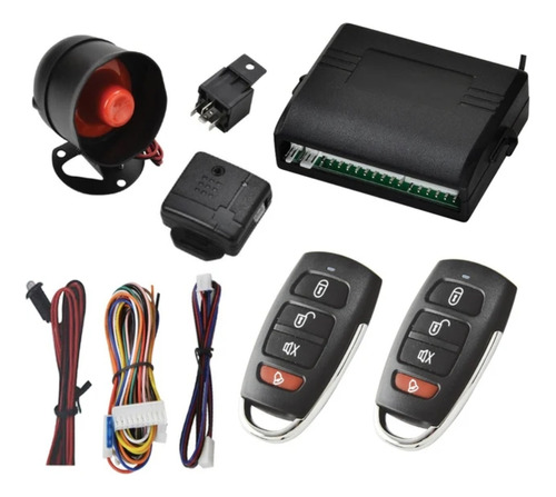 Alarma Universal Carros Vehiculo Antirobo Antiescaner 